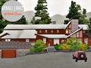 Sims 3 — Denali Lodge by whitequeen13 — Beautiful and cozy challet for your sims. It has 3 bedrooms, 3 bathrooms, a