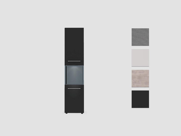Sims 4 — Black White Dining - Cabinet by ung999 — Black White Dining - Cabinet Color Options : 4 Located at : Surfaces /