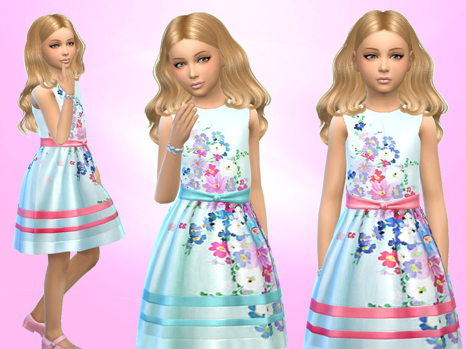 The Sims Resource - Flower Dress
