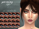 Sims 4 — Yearning | Eye Contacts by kelly-hannah — 20 eye contacts in the Face Paint makeup section :) -All genders -All