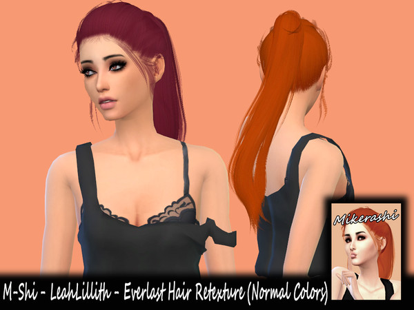 Sims 4 — (NORMAL) M-Shi - LeahLillith Everlast Retexture (Mesh Need) by mikerashi — -33 Colors -Texture made by Me