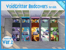 Sims 4 — Set - Voidcritters Bed Covers all v2 by mellodey2 — This is a Set of all the bed covers version 2 Specifically
