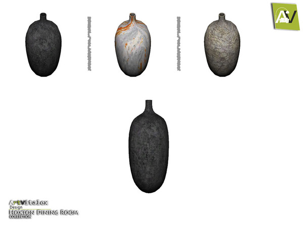 Sims 4 — Hoxton Long Vase by ArtVitalex — - Hoxton Long Vase - ArtVitalex@TSR, Jul 2016