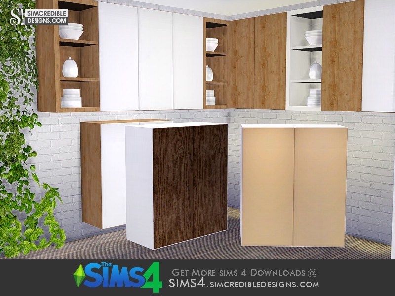 SIMcredible s Nature In Wall cabinet with doors