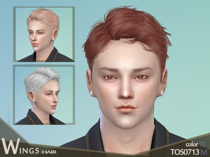 The Sims Resource Wings Sims4 Hair Tos0713 Male V2
