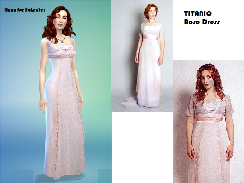 Titanic Rose's Boarding Fashion Set - The Sims 4 Catalog