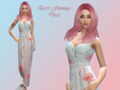 Sims 4 — Eve's Flamingo Dress by MissWriter2 — Recolor dress with flamingos. 