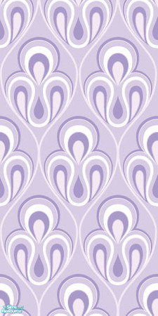 Sims 2 — Studio K Ornamental - Lavender by StudioKhagerks — 28 colors total. Can be found under Wallpapers. Coordinates