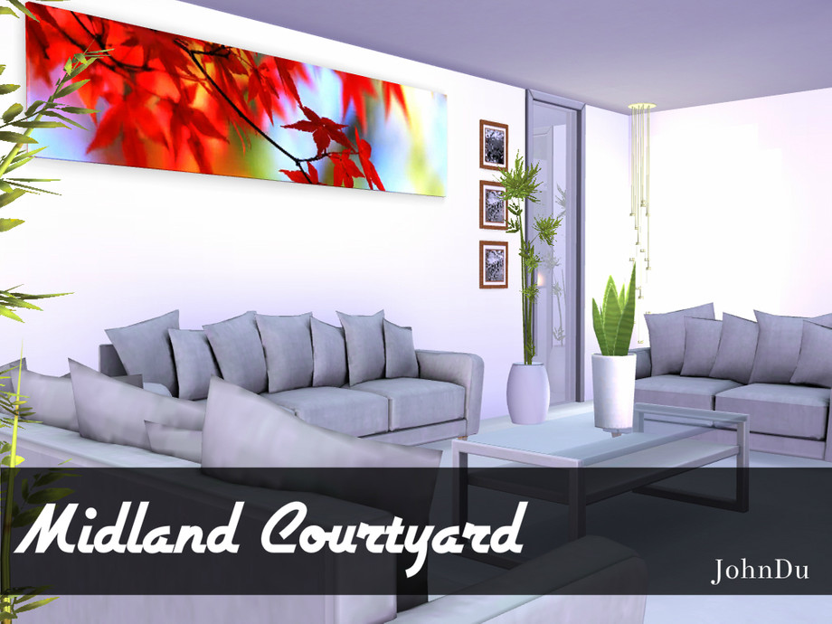 The Sims Resource Midland Courtyard