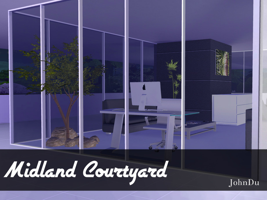 The Sims Resource Midland Courtyard