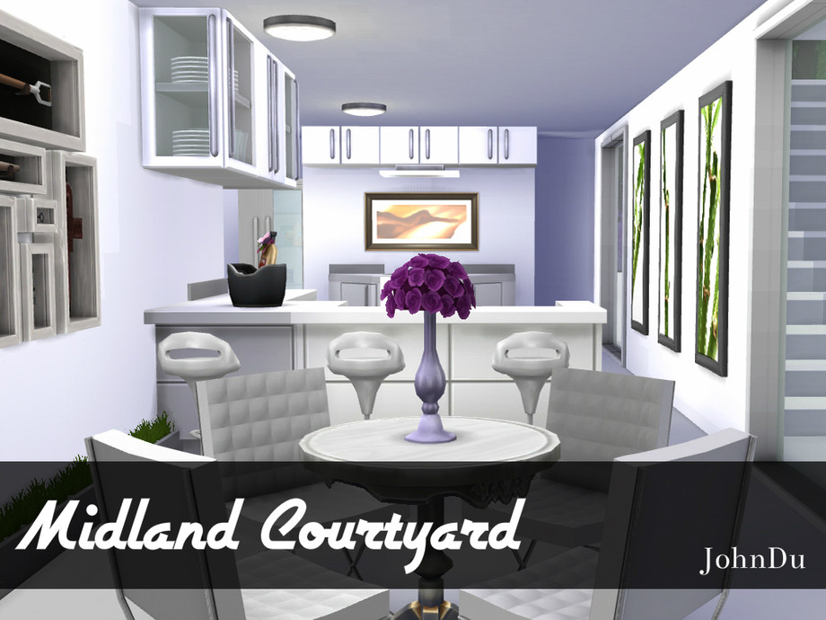 The Sims Resource Midland Courtyard