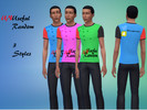 Sims 4 — Unusfulrandom youtuber shirts adult male by unusefulrandom — this is a shirt for males with what would be my