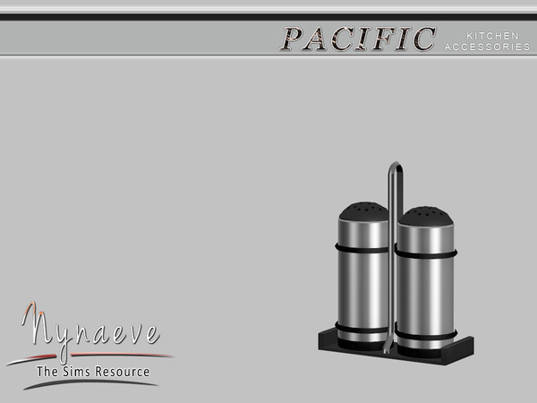 Sims 3 — Pacific Heights Salt and Pepper by NynaeveDesign — Pacific Heights Kitchen Accessories - Salt and Pepper Located