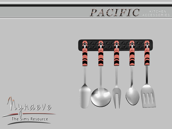 Sims 3 — Pacific Heights Kithen Utensils by NynaeveDesign — Pacific Heights Kitchen Accessories - Kitchen Utensils
