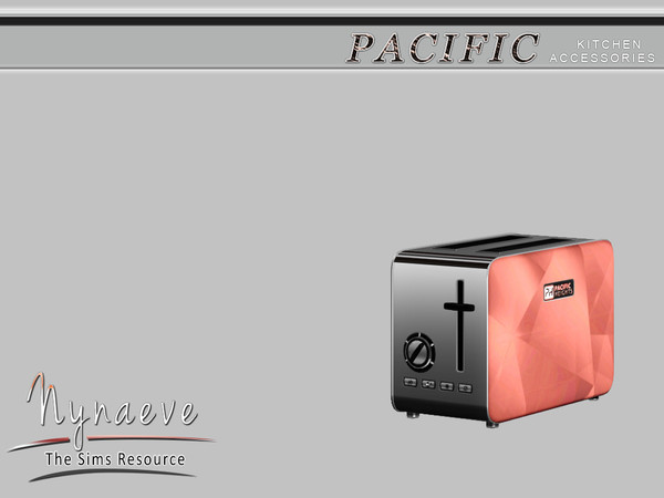Sims 3 — Pacific Heights Toaster by NynaeveDesign — Pacific Heights Kitchen Accessories - Toaster Located in: Decor -