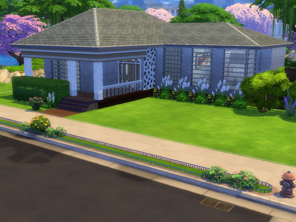 Sims 4 — Barkley Series by ash180495 — The Barkley Series is a 3 Bedroom 1 Bathroom house. The house is fully furnished
