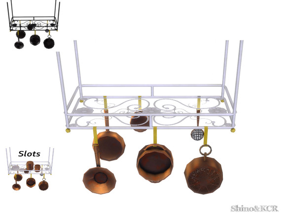 Sims 4 — French Quarter  - Potrack Medium by ShinoKCR — Decorative Kitchen Ware for antique Kitchens find it in