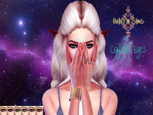 Sims 4 — Crystal Eyes by Ilutar_ — A new eye colour for your sims, to make them look out of this world! Available for all