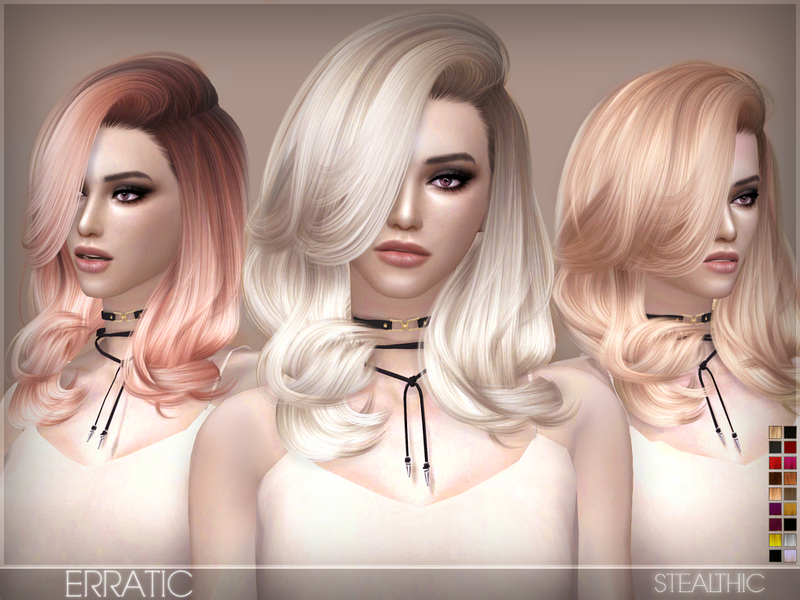 The Sims 4 Hairstyles Hairstyle 2019