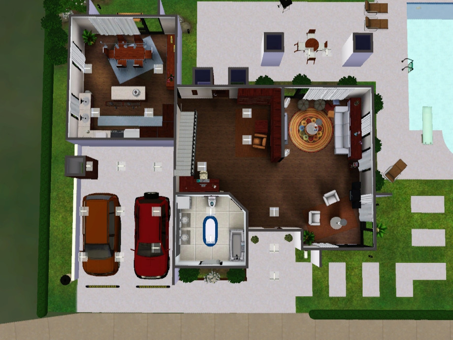 The Sims Resource Medium Modern House