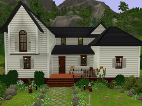 Sims 3 —  by KaMiojo_ — This old house is simple, but not poor, it has 2 floors; 3 bedrooms, 1 bathrooms, dining room,