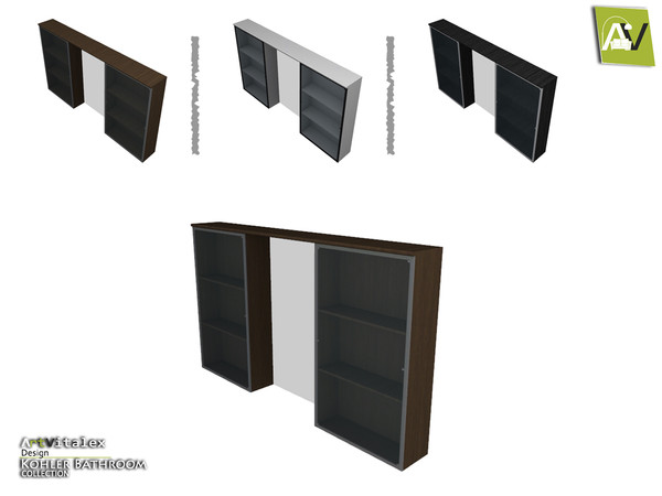 Sims 4 — Kohler Sink Mirror by ArtVitalex — - Kohler Sink Mirror - ArtVitalex@TSR, Aug 2016