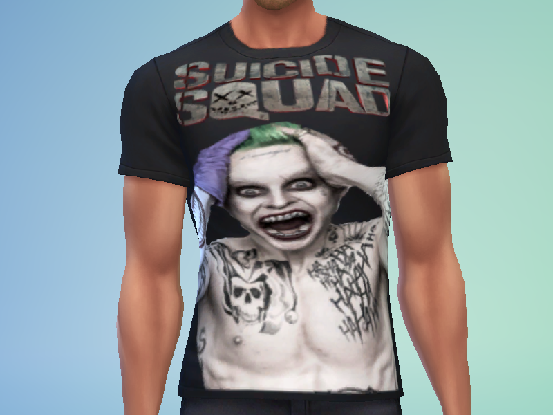 suicide squad joker t shirt