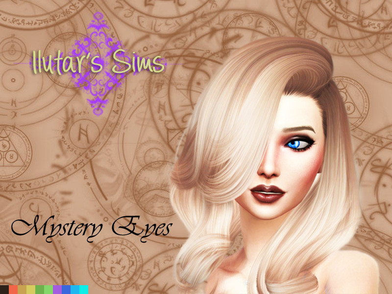 Sims 4 Mystery Eyes by Ilutar_