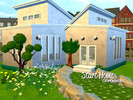 Sims 4 — Starter Home  by gorbunova — Starter Home for a family of two people,featuring bedroom, bathroom, a dining room,
