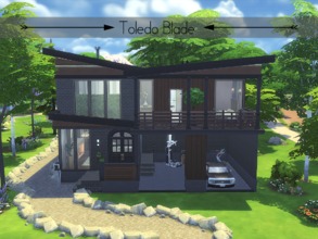 Sims 4 — Toledo Blade by MadabbSim — Welcome to the mid century modern Toledo Blade home.
