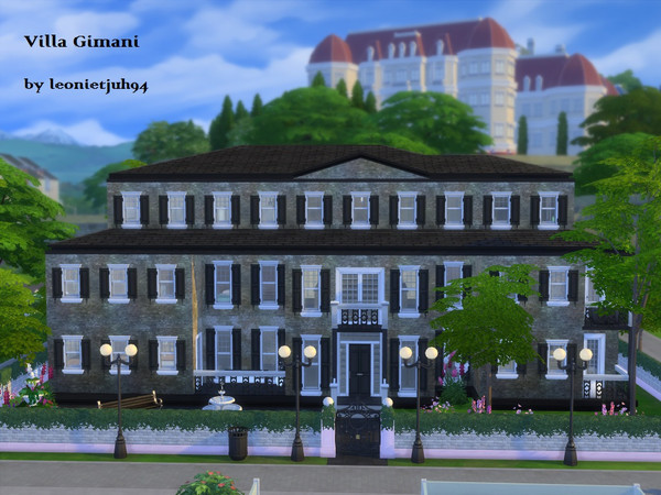 Sims 4 — Villa Gimani by leonietjuh94 — This villa has a luxurious look, and it's a perfect home when you have a lot of