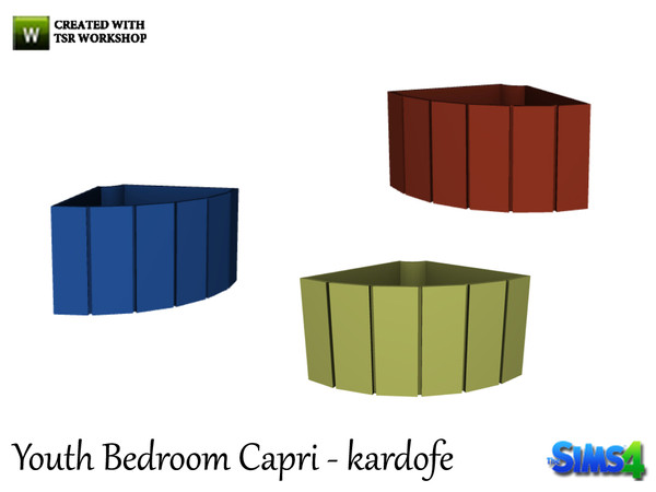 Sims 4 — Kardofe_Youth Bedroom Capri_Little basket by kardofe — Small wooden boxes curved, so that they can put in the