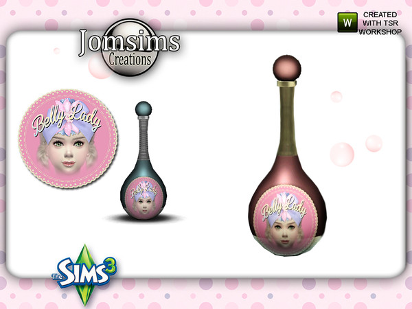Sims 3 — belly lady perfume by jomsims — belly lady perfume