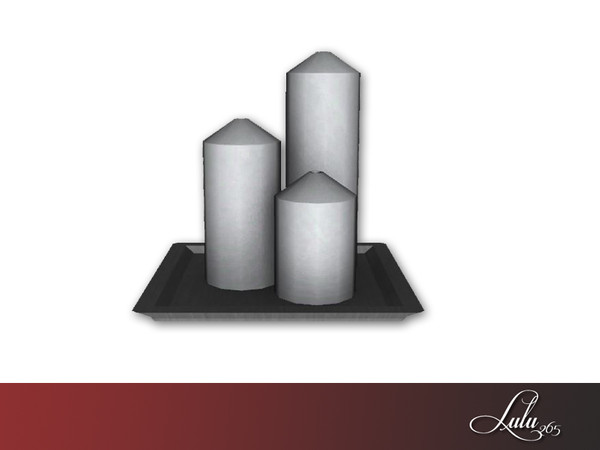 Sims 3 — Windsor Bedroom Decor Candles by Lulu265 — Part of the Windsor Bedroom Set Fully CAStable