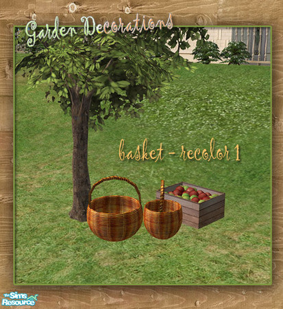 Sims 2 — S2S Basket - recolor No.1 by sims2sisters — 