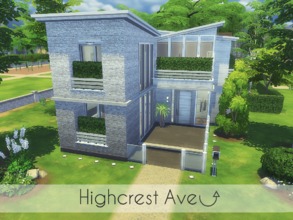 Sims 4 — Highcrest Ave  by MadabbSim — Welcome to Highcrest Ave this little home is based in newcrest and is perfect the