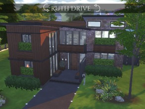 Sims 4 — Ruth Drive by MadabbSim —  Welcome to Ruth Drive This spacious 4 bedroom contemporary home has Four bedrooms