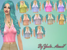 Sims 4 — (Yuuki_Aizen7) Female Top crop 3 by Hyorina-chan2 — 'Cause crop top... xD