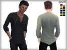 Sims 4 — Viscose Shirt by OranosTR — -New Mesh -10 colors. - I hope you like it. ^_^ 