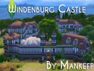 Sims 4 — Windenburg Castle by Mankeff — This is a huge medieval Windenburg castle I made for The Sims 4, it took me about