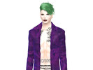 Sims 4 — Trench Coat Outfit Joker Suicide Squad by ChubbyChipmunKz — Trench coat outfit for the joker from suicide squad.