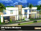 Sims 4 — 2H Isidro Modern by TiaraGc — 2H Isidro is modern, luxurious and very well equipped place, with a pool, 2 room,