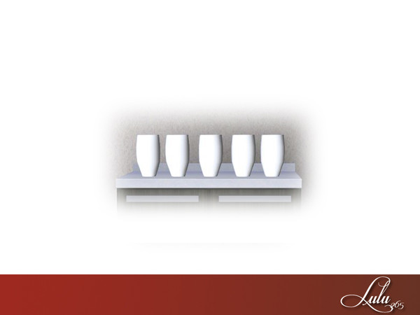 Sims 3 — Cavell Kitchen Vases by Lulu265 — Part of the Cavell Kitchen Set fully CAStable