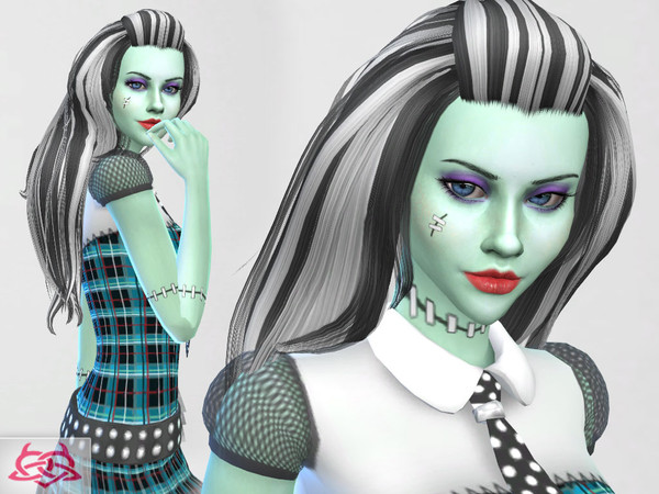 Colores Urbanos' Frankie Stein Set ClothesHairstyleShoesSeams!