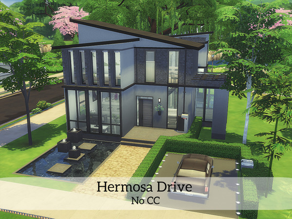 Sims 4 — Hermosa Drive by MadabbSim — Welcome to Hermosa Drive Whats better than One pool? ......Well the answer is Two