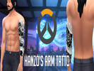 Sims 4 — Overwatch - Hanzo Tattoo by Symantic2 — Hanzo's Tattoo form the videogame Overwatch. Hope you like it!