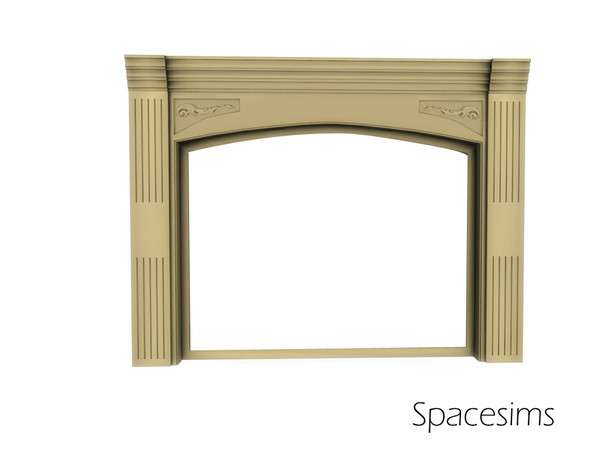 Sims 4 — Eleanor bathroom - Mirror by spacesims — Elegantly crafted, this mirror goes well with luxurious bathrooms.