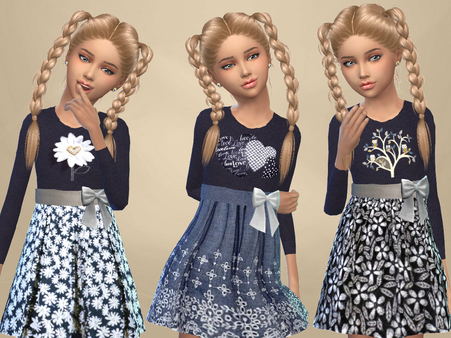 Sims 4 mods sim child. Симс 4 платье для девочки. Симс 4 платья для детей. Симс 4 девушки Наряды. Девочек SIMS для девочек.