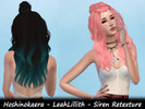 Sims 4 — Hoshinokaera - LeahLillith - Siren Retexture - mesh needed by Hoshinokaera — 27 colors Texture by me Mesh not