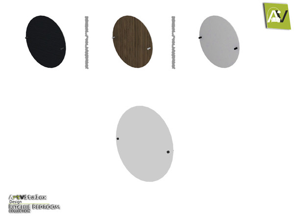 Sims 4 — Ritchie Circle Mirror by ArtVitalex — - Ritchie Circle Mirror - ArtVitalex@TSR, Oct 2016